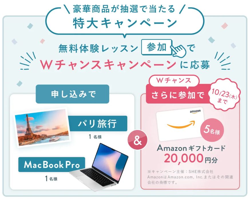 SHElikesクーポン